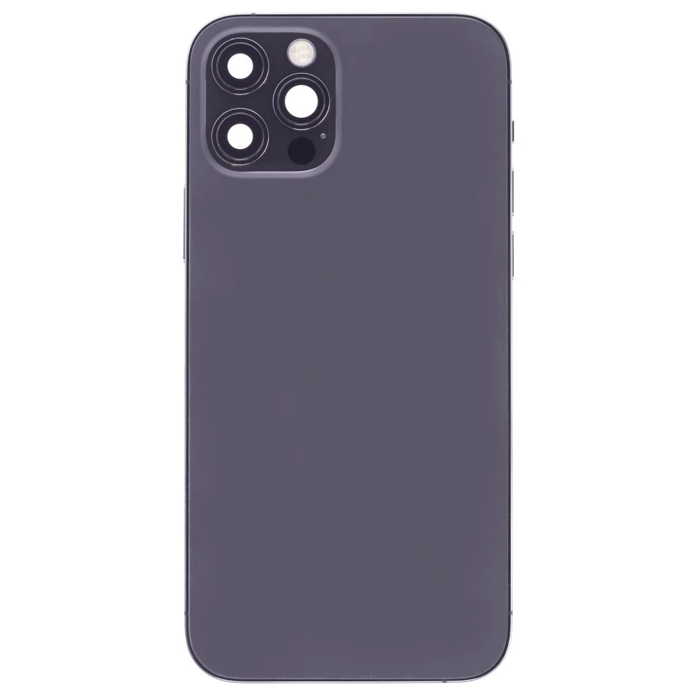 Корпус для Apple iPhone 12 Pro (серый) (в сборе) (ORIG100) (Снятый) (возможен дефект ЛКП)