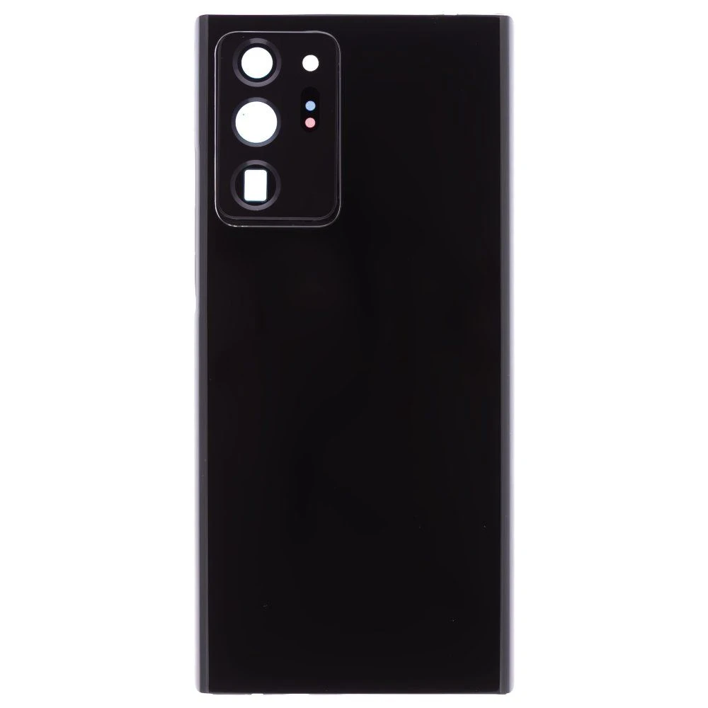 Задняя крышка для Samsung N985 Galaxy Note 20 Ultra / N986 Galaxy Note 20 Ultra 5G (черный) (в сборе со стеклом камеры) (ORIG100)