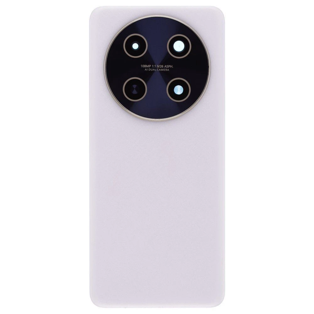 Задняя крышка для Huawei Nova 13i (CTR-L91) (белый) (в сборе со стеклом камеры)