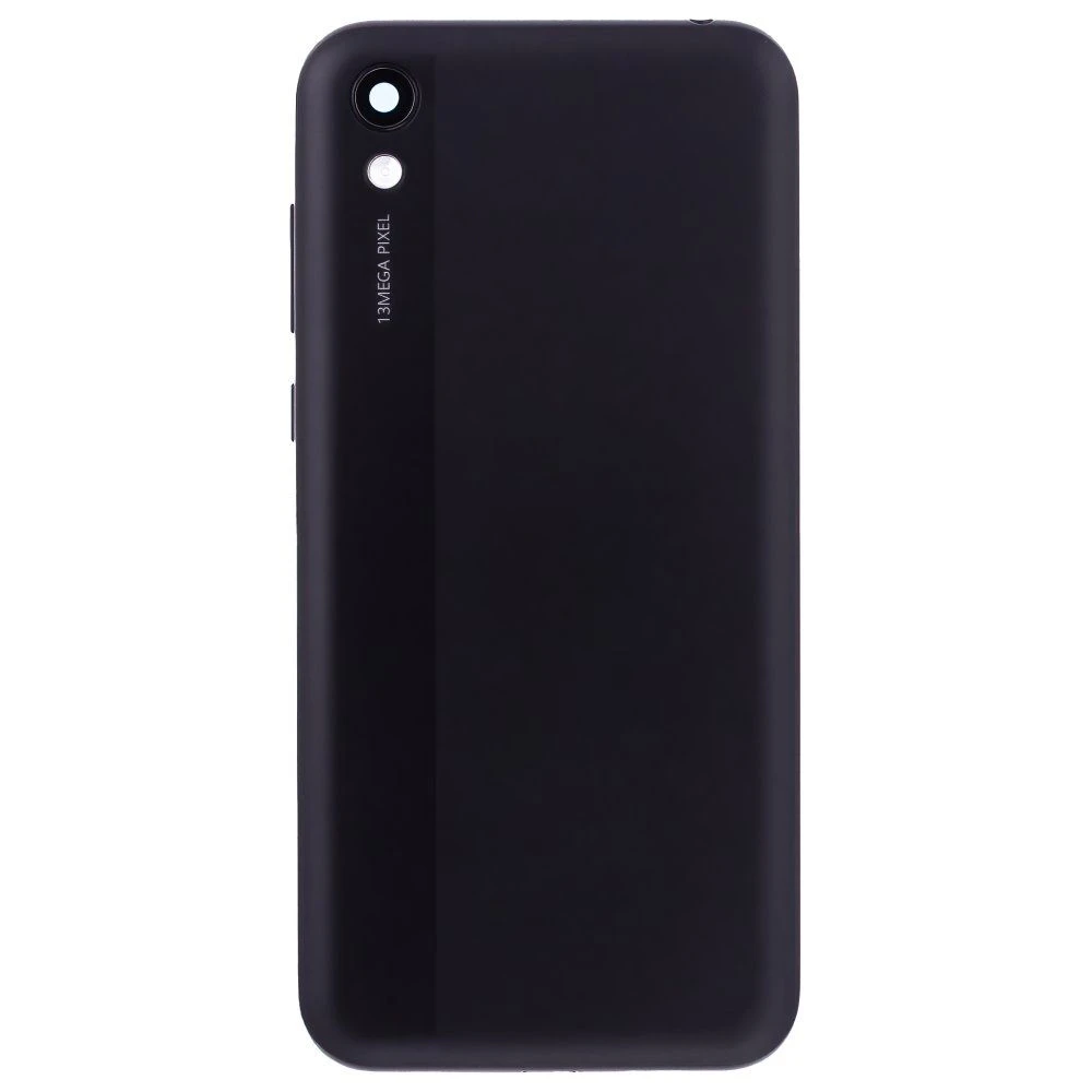 Задняя крышка для Huawei Honor 8S (KSA-LX9) (черный) (в сборе со стеклом камеры)