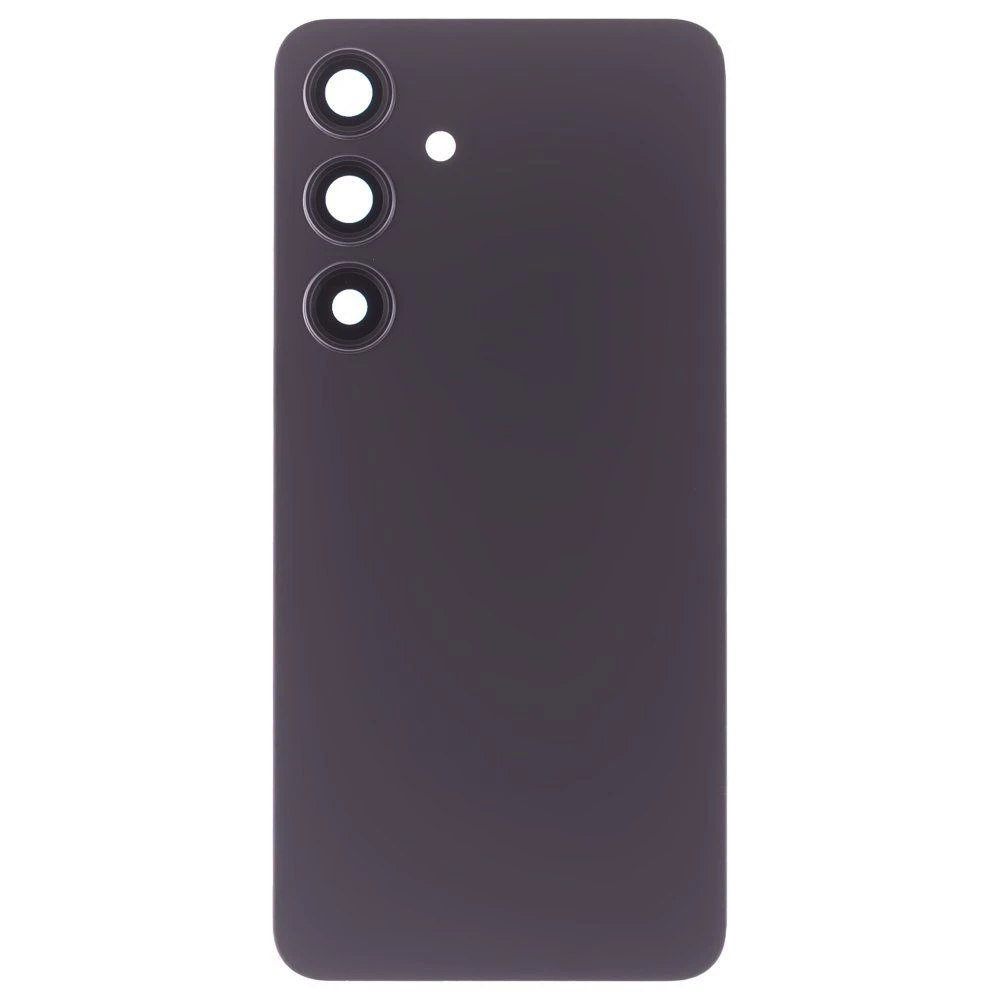 Задняя крышка для Samsung S921 Galaxy S24 (черный) (в сборе со стеклом камеры) (ORIG100)
