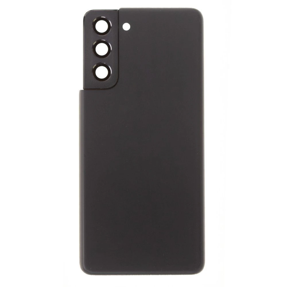 Задняя крышка для Samsung G991 Galaxy S21 (серый) (в сборе со стеклом камеры) (ORIG100)