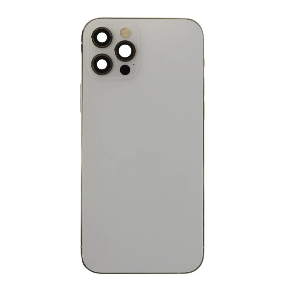 Корпус для Apple iPhone 12 Pro (белый) (в сборе) (ORIG100) (Снятый) (возможен дефект ЛКП)
