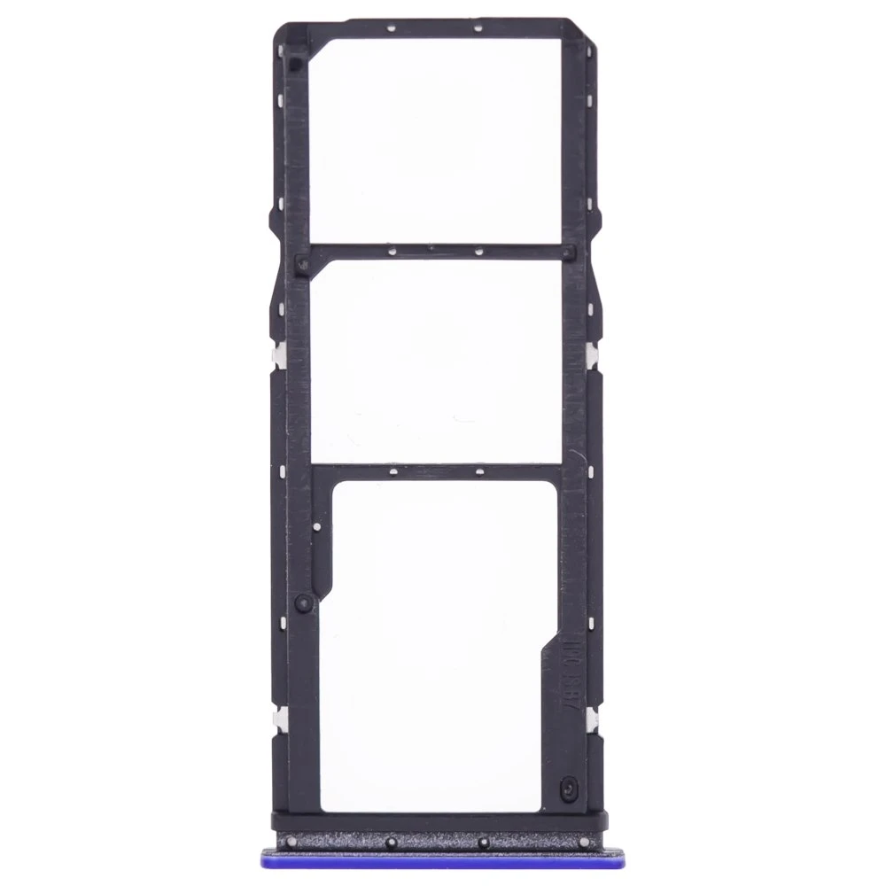Держатель сим-карты для Xiaomi Poco M3 (M2010J19CG) (синий)  фото №2