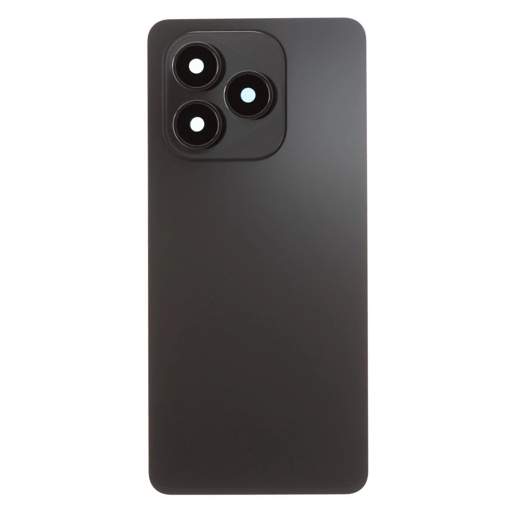 Задняя крышка для Huawei Honor X8d (LNA-LX2) (черный) (в сборе со стеклом камеры)
