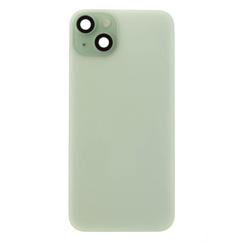 Задняя крышка для Apple iPhone 15 Plus (зеленый) (в сборе) (ORIG100) (Снятый) (возможен дефект ЛКП)