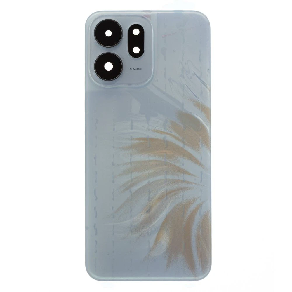 Задняя крышка для OPPO Reno 14F (CPH2743) (голубой) (в сборе со стеклом камеры) (ORIG100)