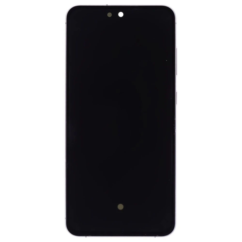 Дисплей для Samsung S721 Galaxy S24 FE + тачскрин (серебристый) (в рамке) (ORIG100) (возможен дефект ЛКП)
