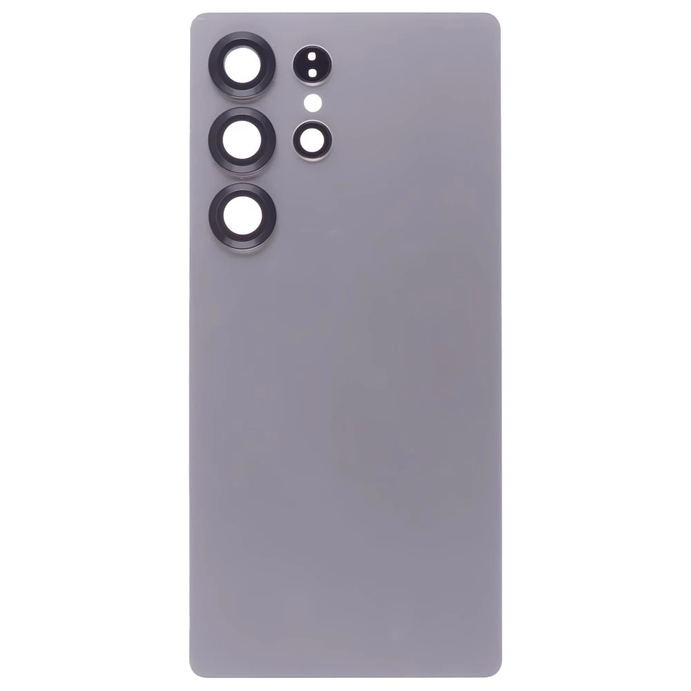 Задняя крышка для Samsung S938 Galaxy S25 Ultra (серый) (в сборе со стеклом камеры)