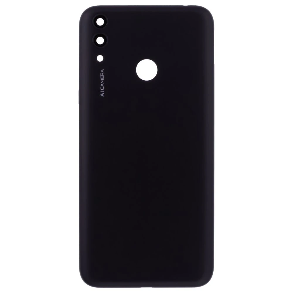 Задняя крышка для Huawei Honor 8C (BKK-AL10) (черный) (в сборе со стеклом камеры)
