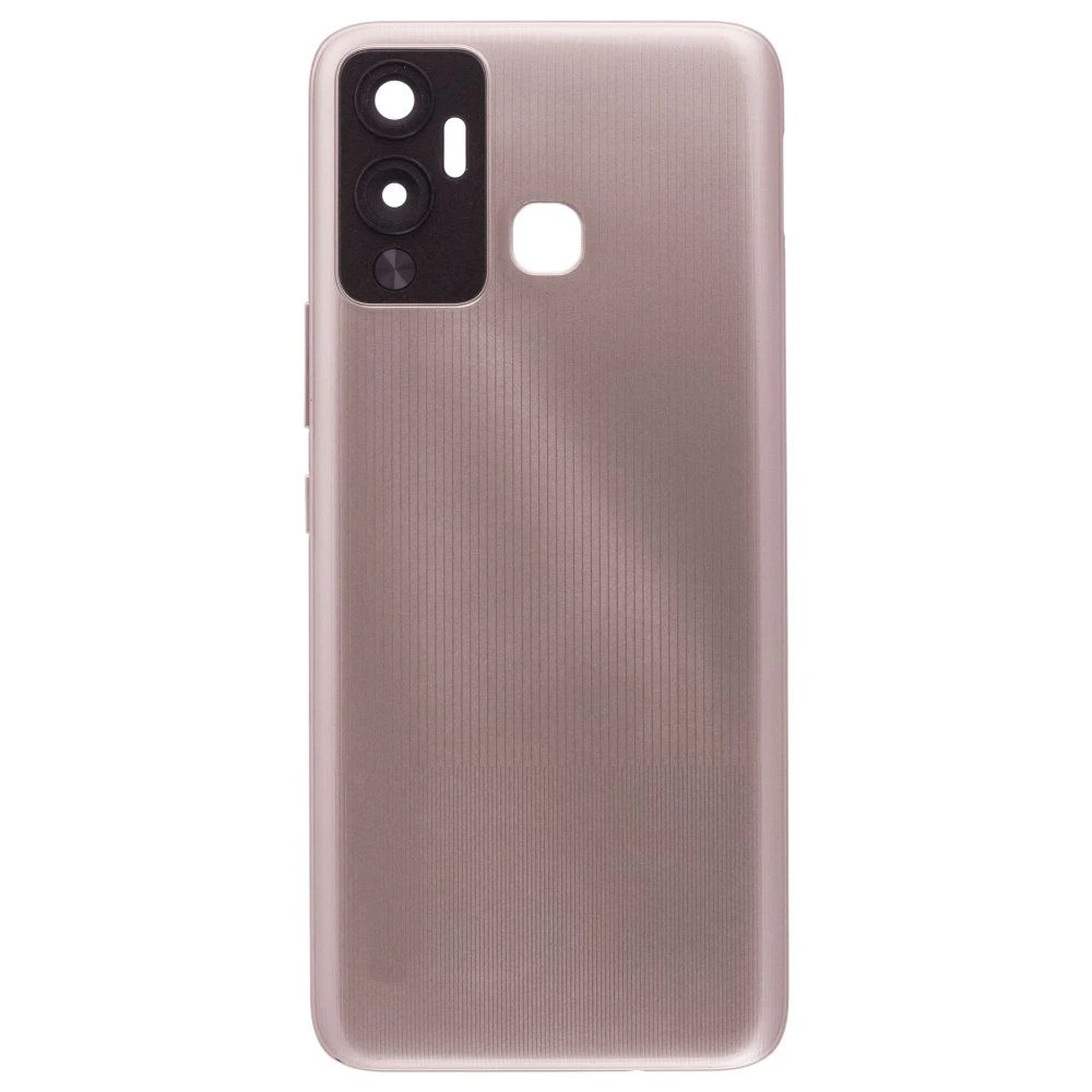 Задняя крышка для Infinix Hot 12 Play NFC (X6816D) (золотистый)