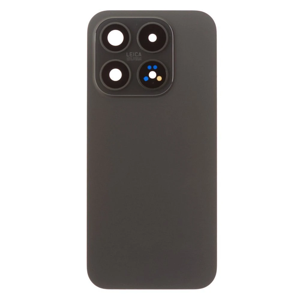 Задняя крышка для Xiaomi 17 (25113PN0EC) (черный) (в сборе со стеклом камеры) (ORIG100)