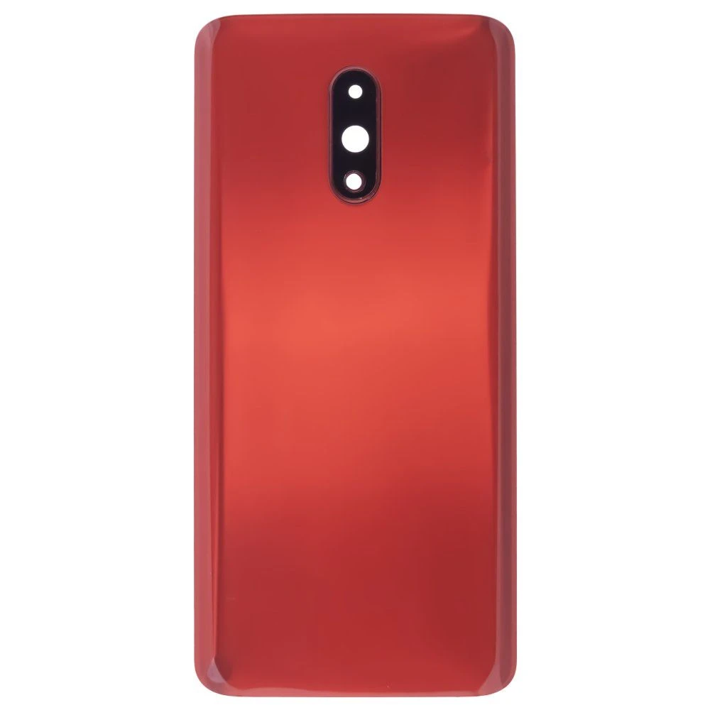 Задняя крышка для OnePlus 7 (красный) (в сборе со стеклом камеры)