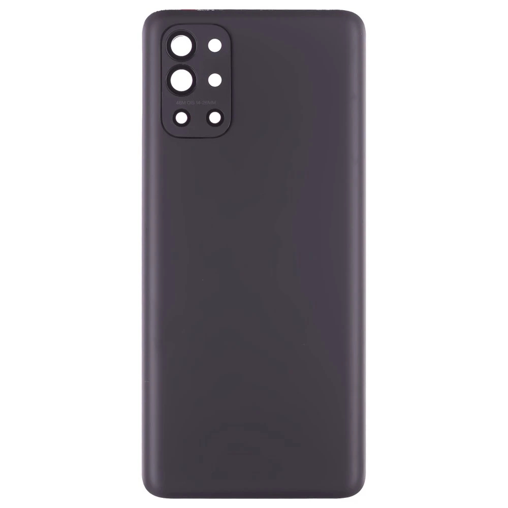 Задняя крышка для OnePlus 9R (черный матовый) (в сборе со стеклом камеры)