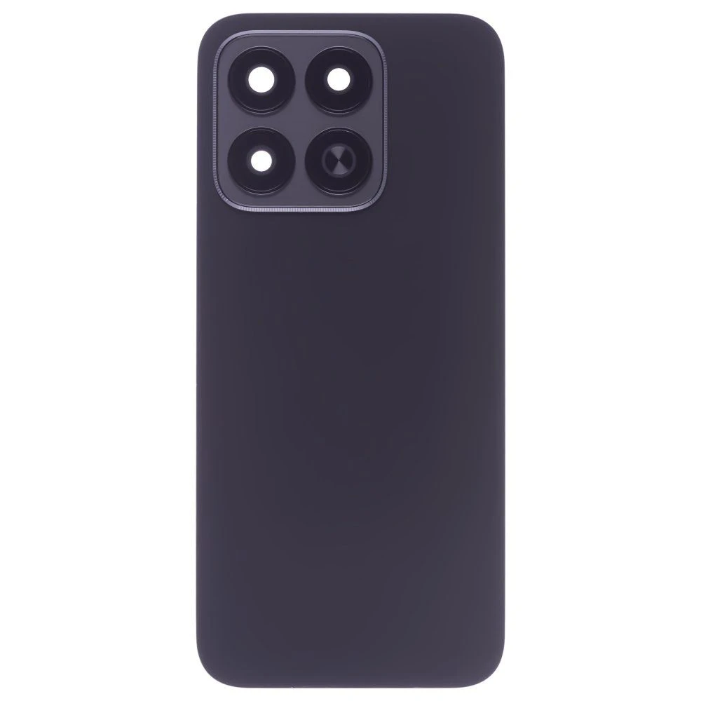 Задняя крышка для Huawei Honor X8c (ABR-LX1) (черный) (в сборе со стеклом камеры)