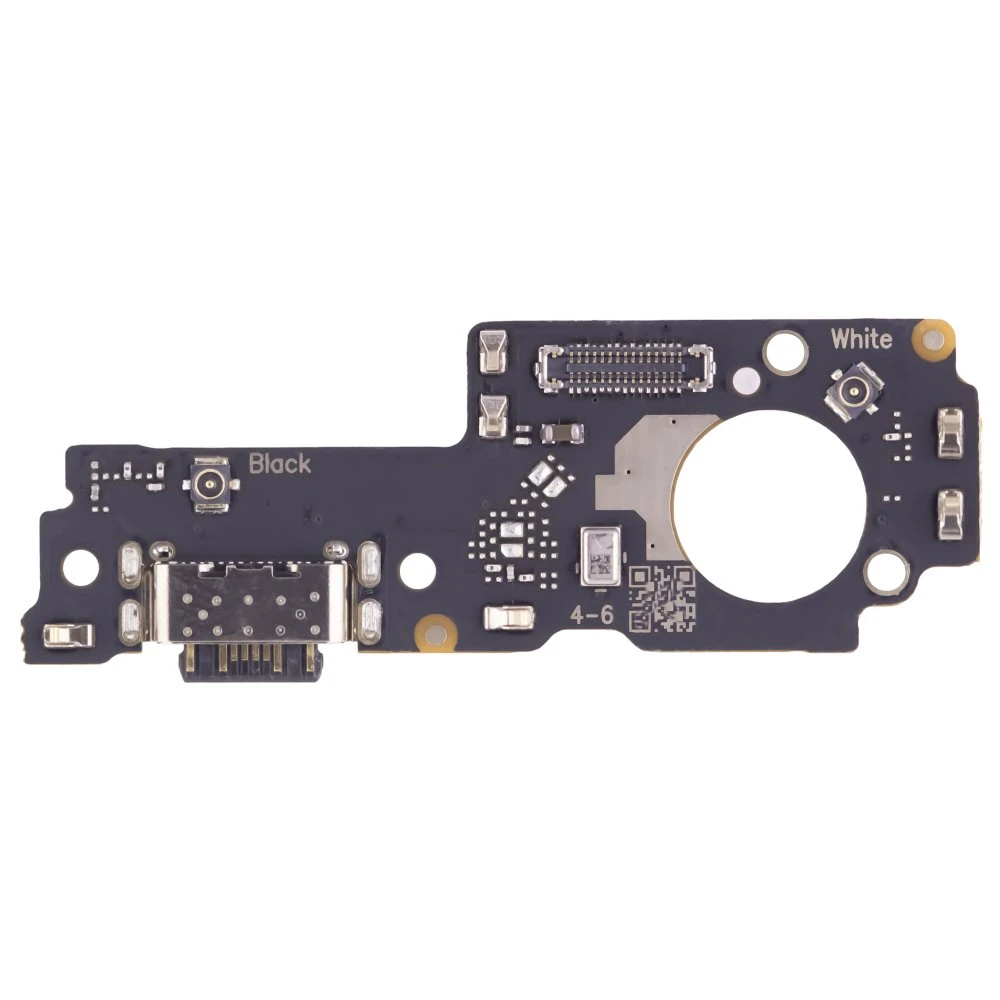 Нижняя плата для Xiaomi Poco M5 (22071219CG) с комп. + разъем зарядки + микрофон  фото №1