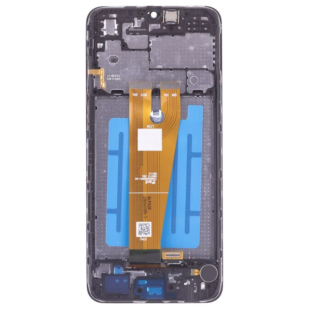 Дисплей для Samsung A045 Galaxy A04 + тачскрин (черный) (в рамке) (ORIG100) (SP) фото №2