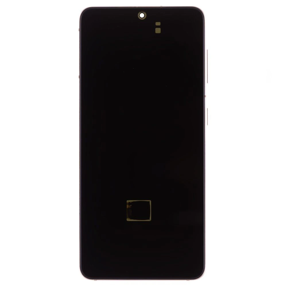 Дисплей для Samsung G991 Galaxy S21 + тачскрин (розовый) (в рамке) (ORIG100) (возможен дефект ЛКП)