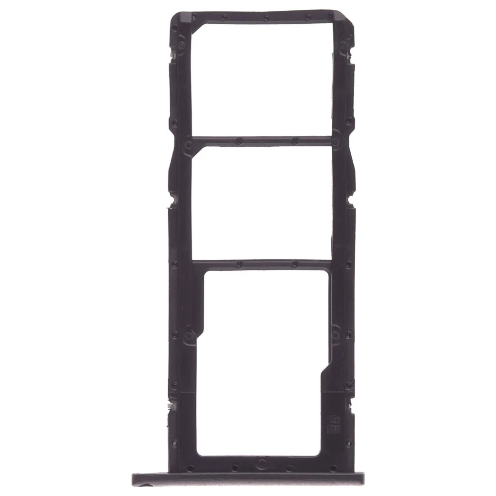 Держатель сим-карты для Huawei Y6 2019 (MRD-LX1F) / Y6s (JAT-LX1) (черный) фото №2