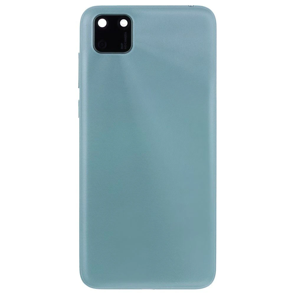 Задняя крышка для Huawei Honor 9S (DUA-LX9) / Y5p (DRA-LX9) (зеленый) (в сборе со стеклом камеры)
