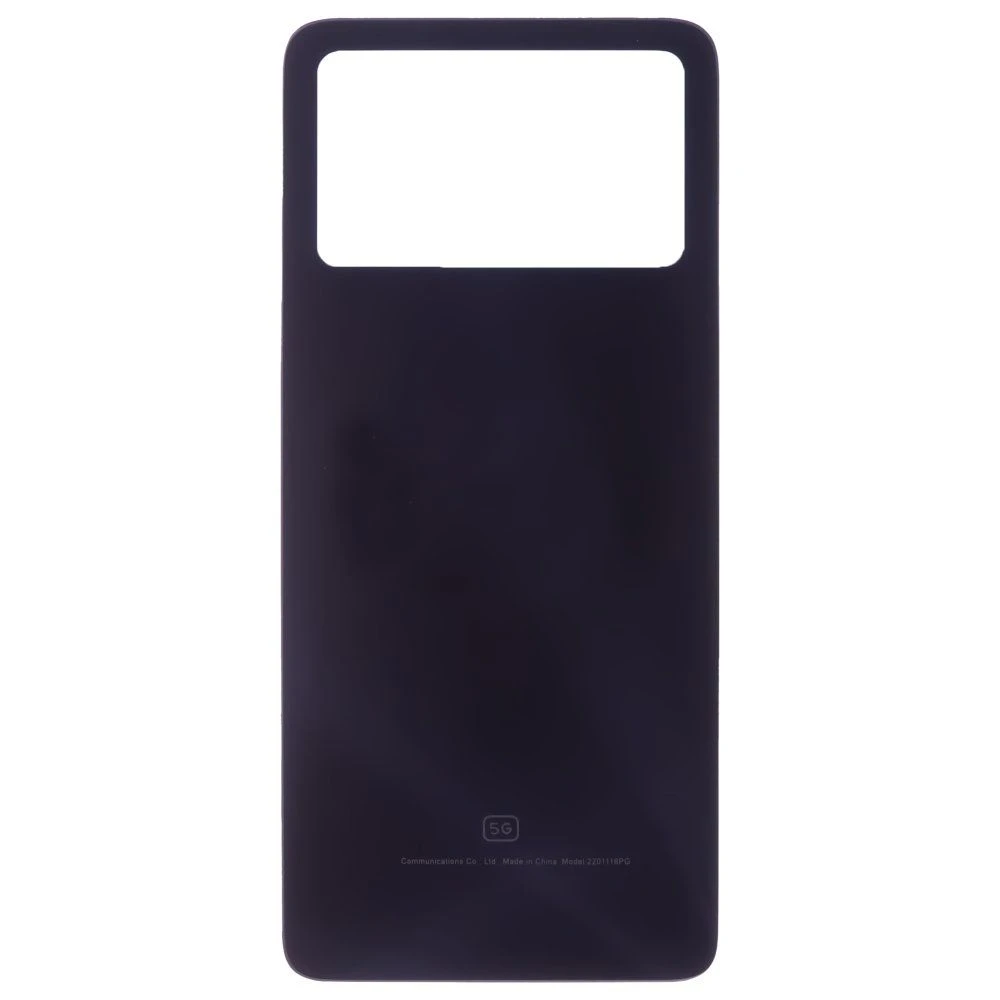 Задняя крышка для Xiaomi Poco X4 Pro 5G (2201116PG) (черный)