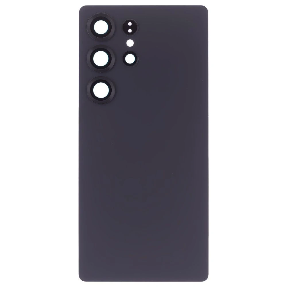 Задняя крышка для Samsung S938 Galaxy S25 Ultra (черный) (в сборе со стеклом камеры) (ORIG100)