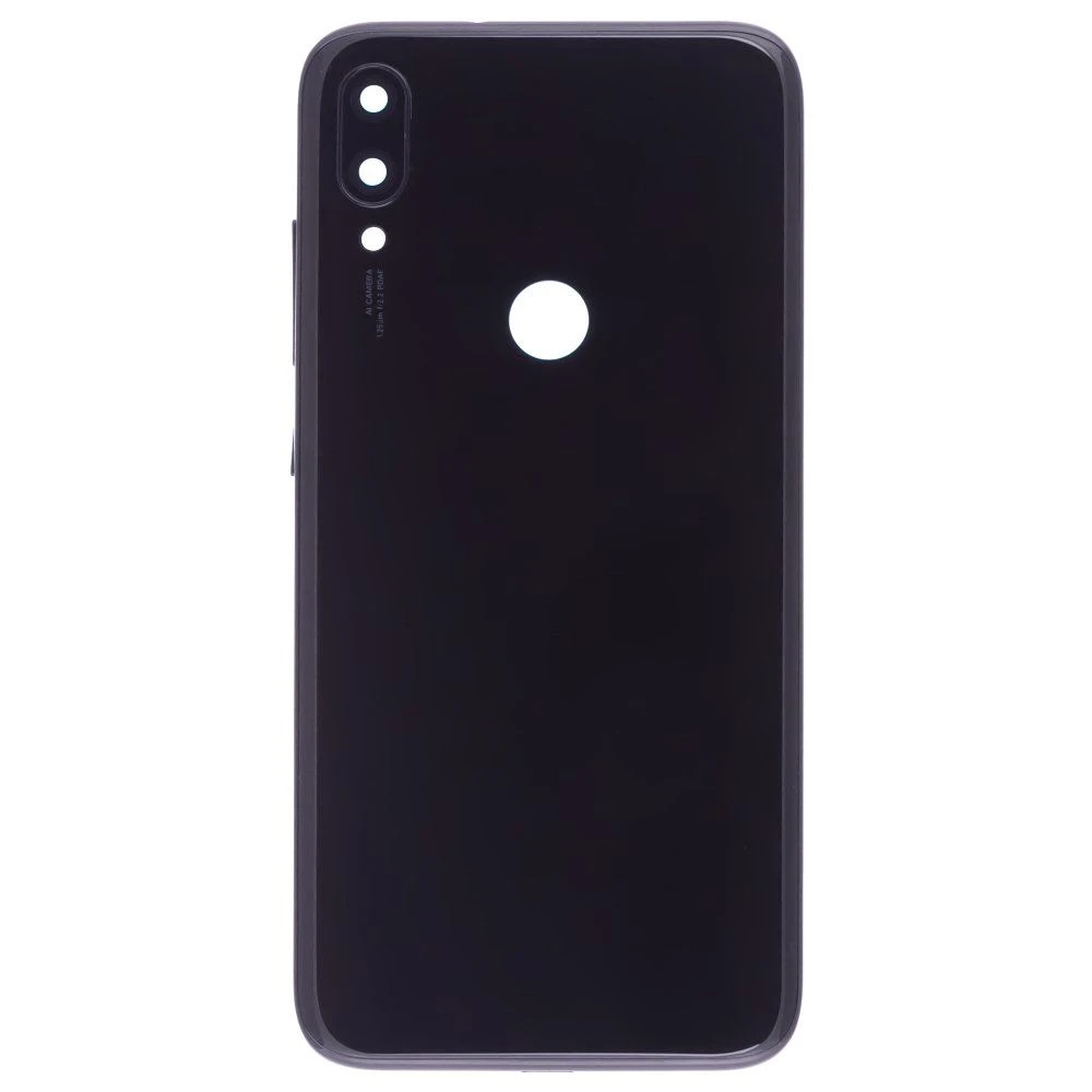 Задняя крышка для Xiaomi Mi Play (M1901F9E) (черный) (в сборе со стеклом камеры)