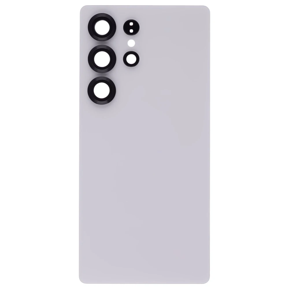 Задняя крышка для Samsung S938 Galaxy S25 Ultra (серебристый) (в сборе со стеклом камеры)
