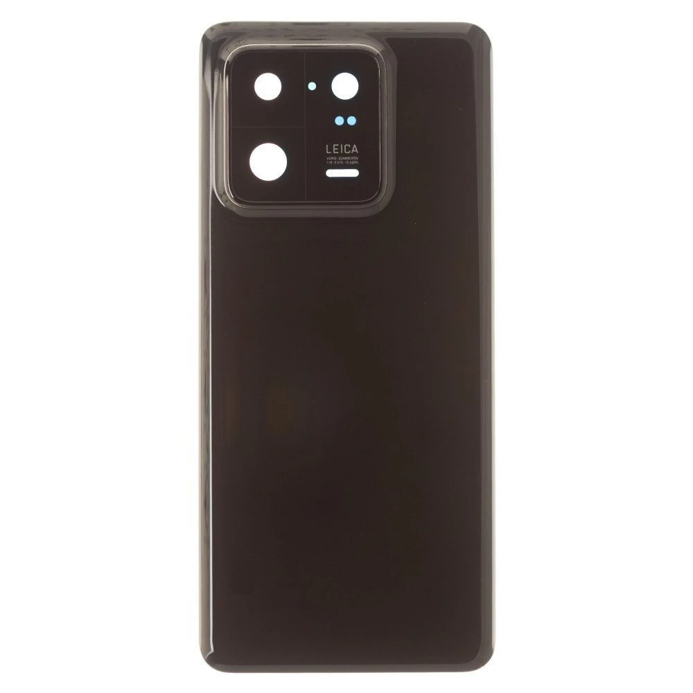 Задняя крышка для Xiaomi 13 Pro (2210132G) (черный) (в сборе со стеклом камеры)