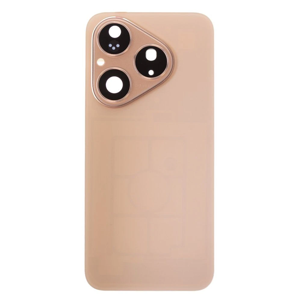 Задняя крышка для Huawei Pura 80 (HED-LX9) (золотистый) (в сборе со стеклом камеры)