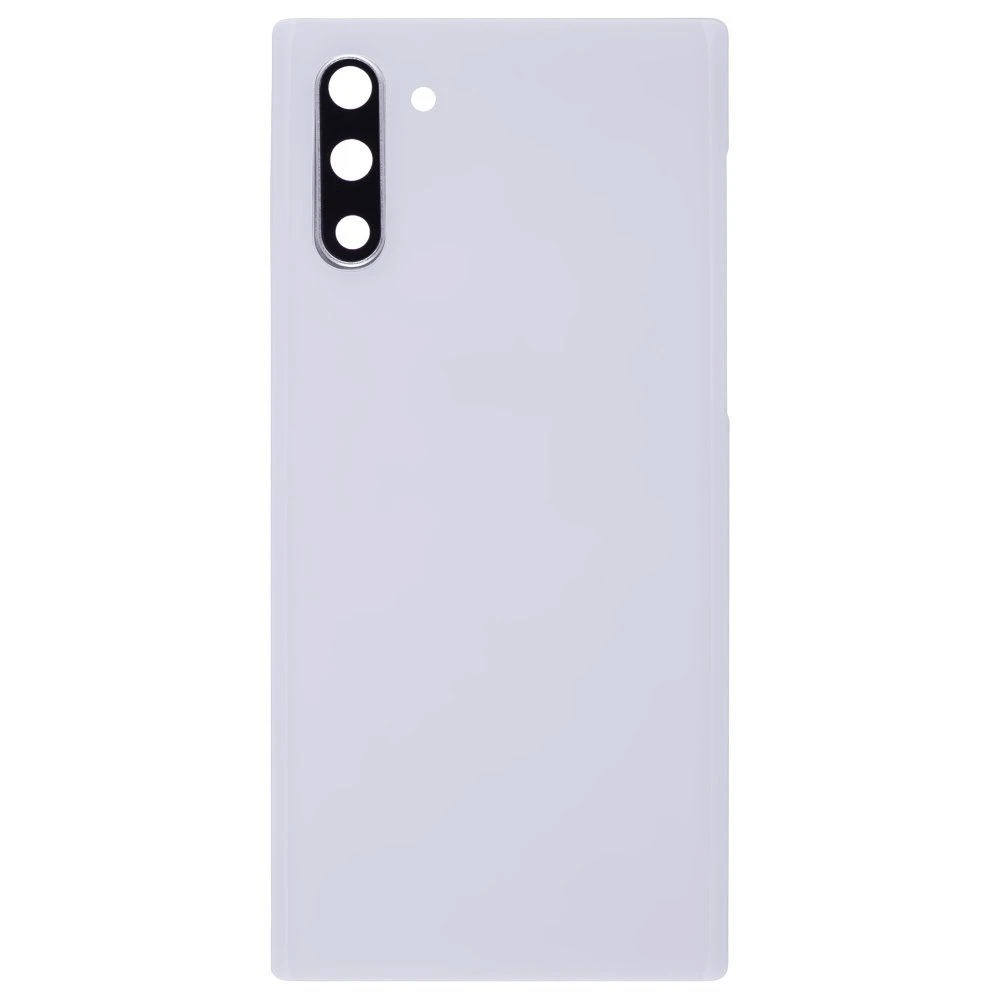 Задняя крышка для Samsung N970 Galaxy Note 10 (белый) (в сборе со стеклом камеры)