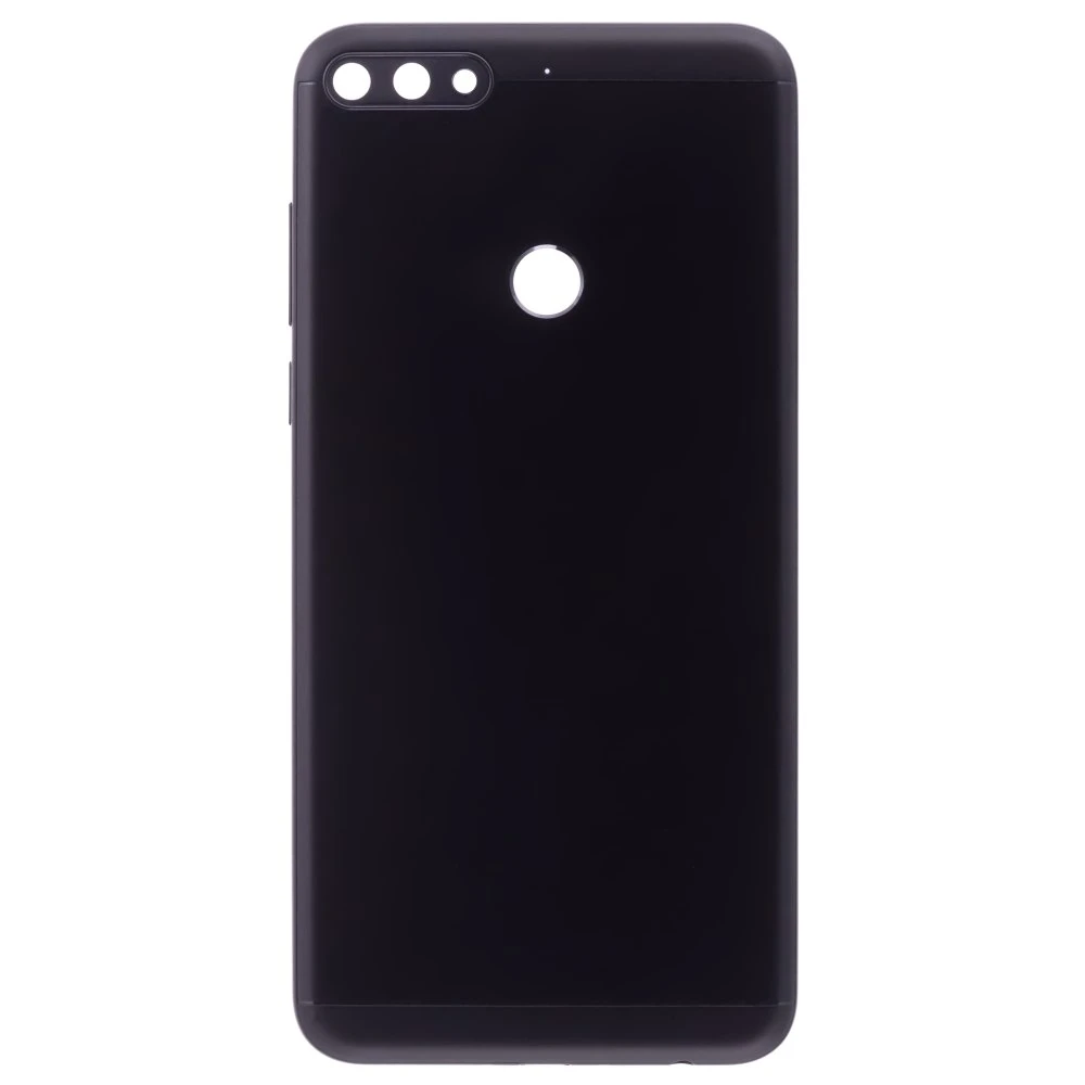 Задняя крышка для Huawei Honor 7C Pro (LND-L30) (черный) (в сборе со стеклом камеры)