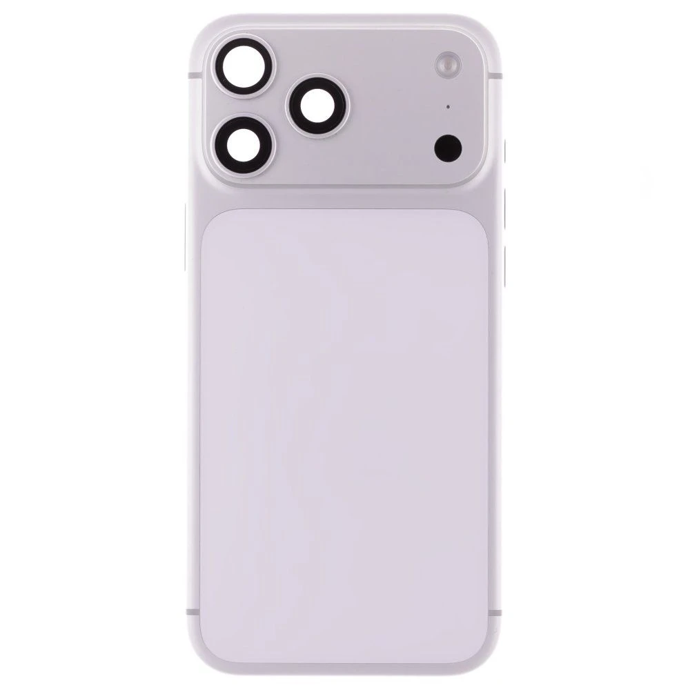 Корпус для Apple iPhone 17 Pro Max (eSIM) (белый) (в сборе) (ORIG100) (Снятый) (возможен дефект ЛКП)