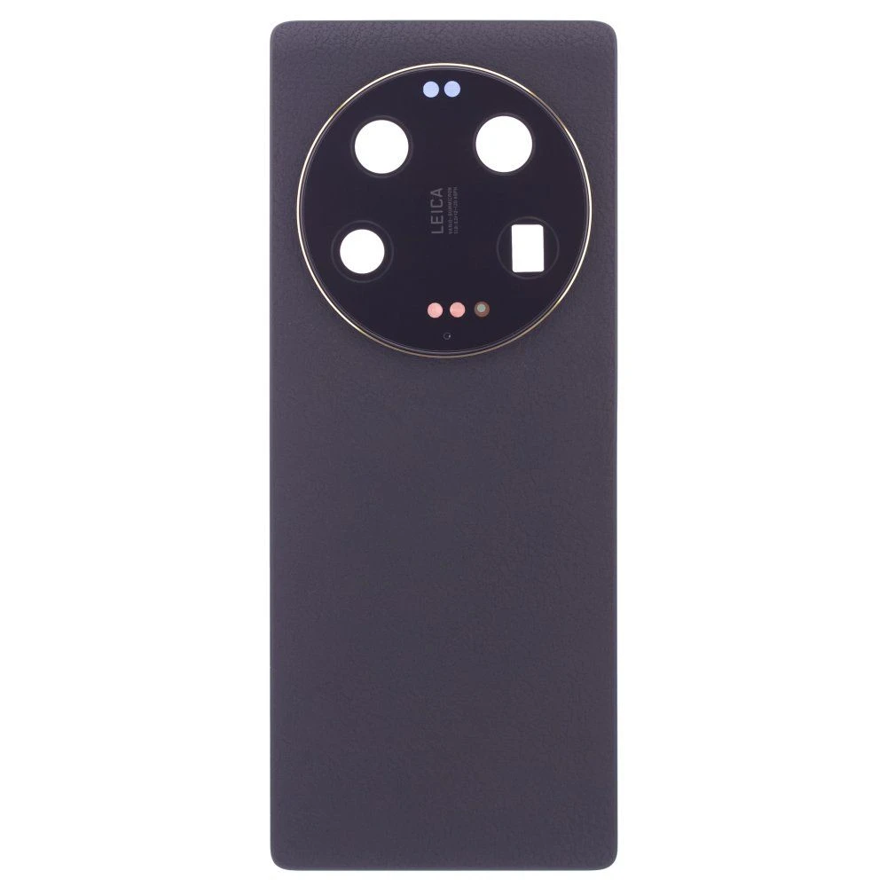 Задняя крышка для Xiaomi 13 Ultra (2304FPN6DC) (черный) (в сборе со стеклом камеры) (ORIG100)