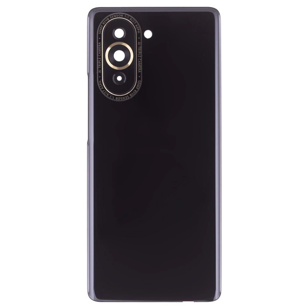 Задняя крышка для Huawei Nova 10 (NCO-LX1) (черный) (в сборе со стеклом камеры) (ORIG100)