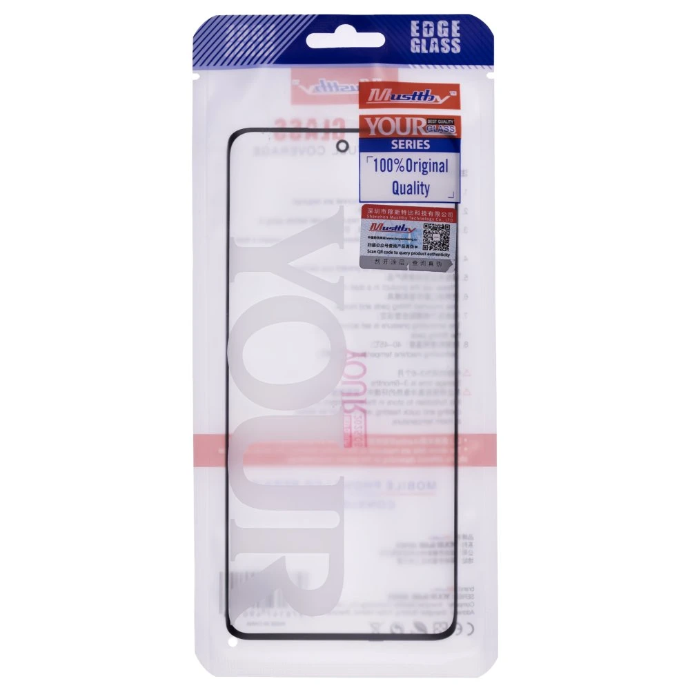 Стекло модуля для Apple iPhone 13 / iPhone 13 Pro + OCA (Musttby) (Premium)