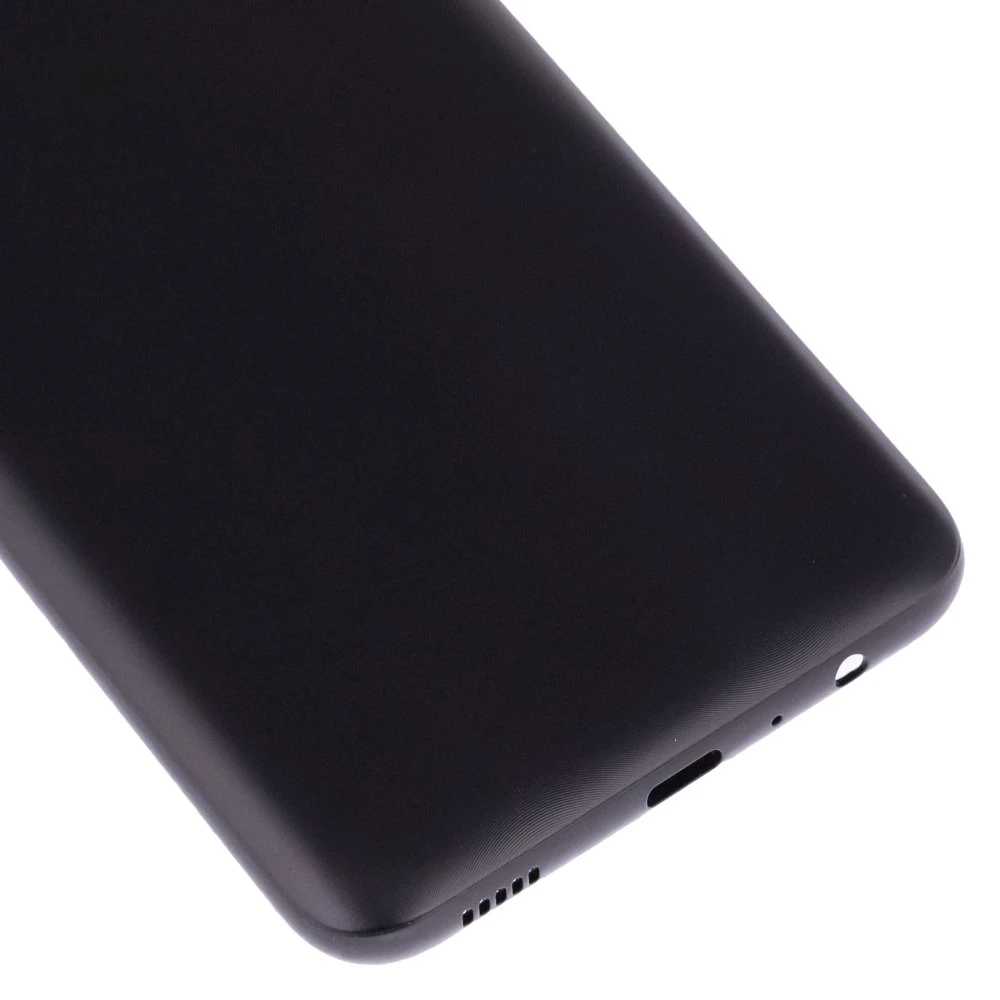 Задняя крышка для Samsung A037 Galaxy A03s (черный) фото №4