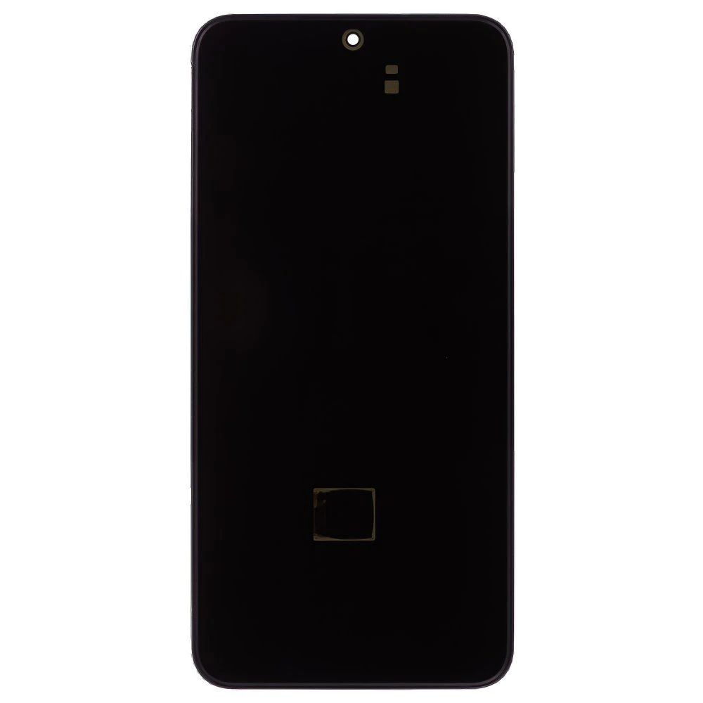 Дисплей для Samsung S901 Galaxy S22 + тачскрин (черный) (в рамке) (ORIG100) (возможен дефект ЛКП)