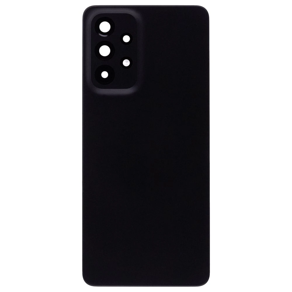 Задняя крышка для Samsung A336 Galaxy A33 5G (черный) (в сборе со стеклом камеры)