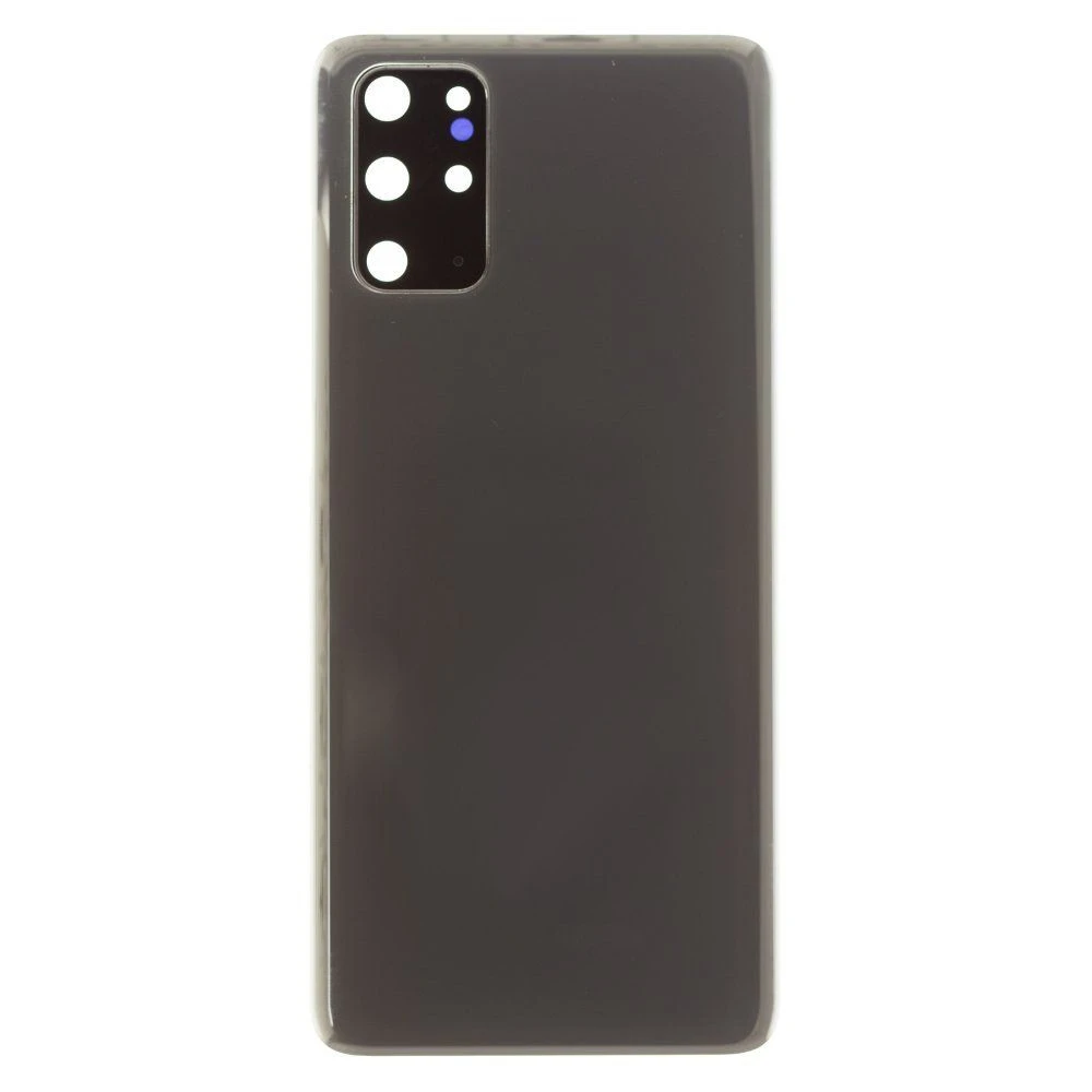 Задняя крышка для Samsung G985 Galaxy S20+ (серый) (в сборе со стеклом камеры) (ORIG100)