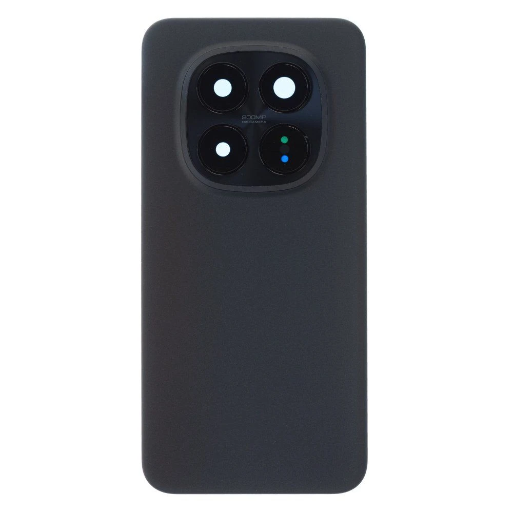 Задняя крышка для Xiaomi Redmi Note 15 Pro+ (2510ERA8BG) (черный) (в сборе со стеклом камеры)