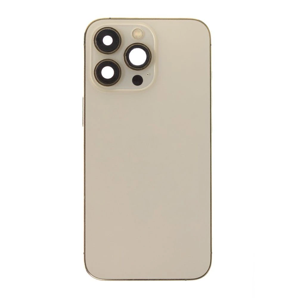 Корпус для Apple iPhone 13 Pro (золотистый) (в сборе) (ORIG100) (Снятый) (возможен дефект ЛКП)