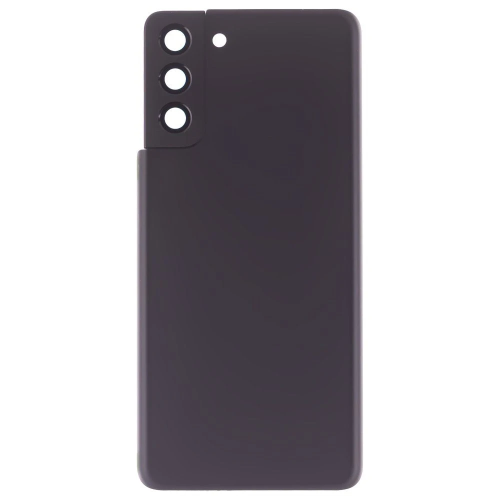 Задняя крышка для Samsung G996 Galaxy S21+ (черный) (в сборе со стеклом камеры) (ORIG100)