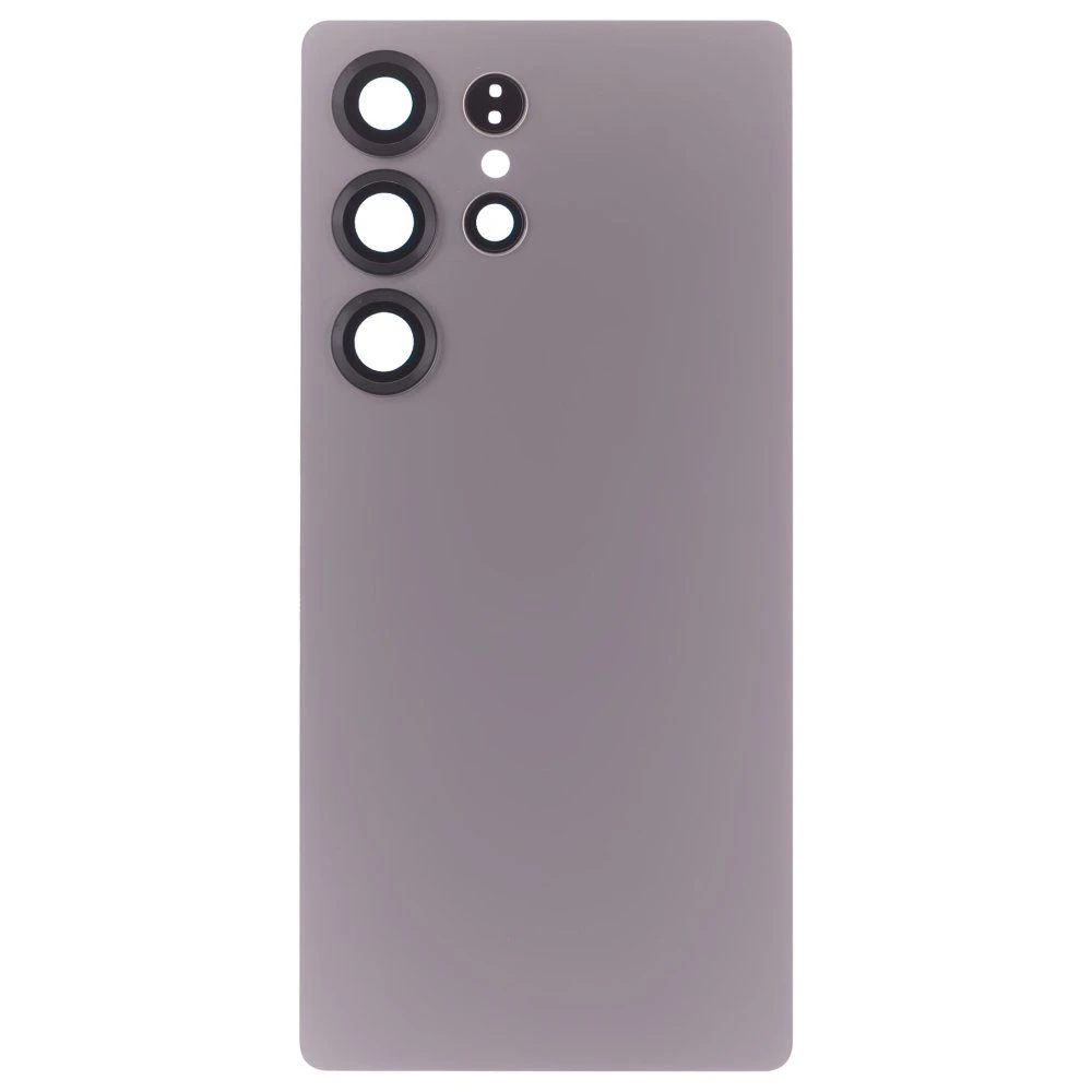 Задняя крышка для Samsung S938 Galaxy S25 Ultra (серый) (в сборе со стеклом камеры) (ORIG100)