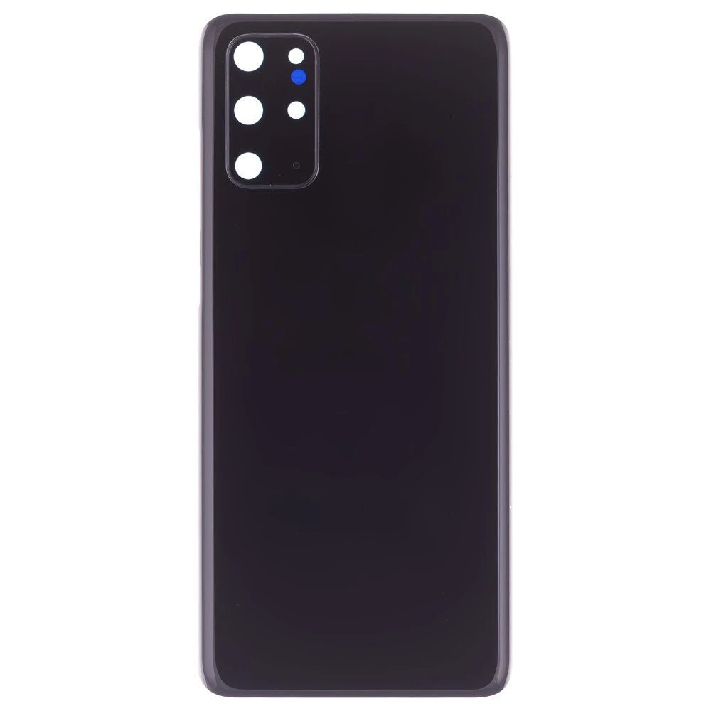 Задняя крышка для Samsung G985 Galaxy S20+ (черный) (в сборе со стеклом камеры) (ORIG100)