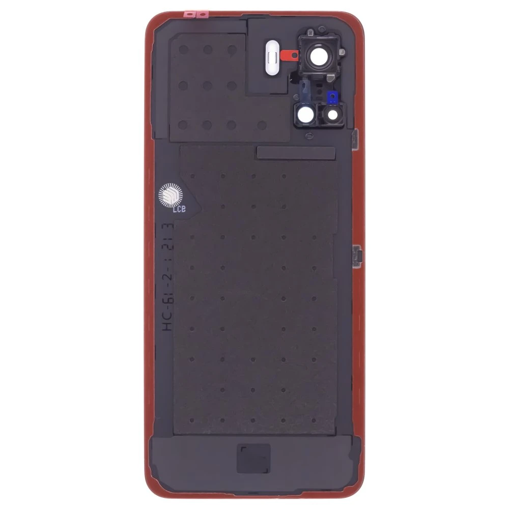 Задняя крышка для Huawei Honor 90 Lite (CRT-NX1) (черный) (в сборе со стеклом камеры) фото №2