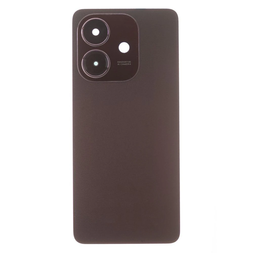 Задняя крышка для OPPO A3x (CPH2641) (бордовый) (в сборе со стеклом камеры)
