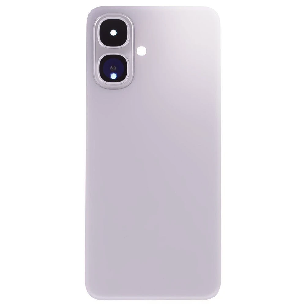 Задняя крышка для Infinix Smart 10 (X6725) (серый) (в сборе со стеклом камеры)
