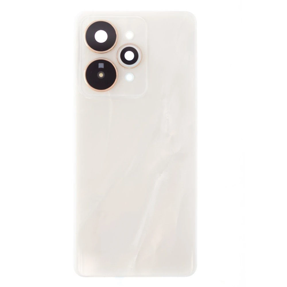 Задняя крышка для Realme 15 Pro (RMX5101) (серебристый) (в сборе со стеклом камеры) (ORIG100)