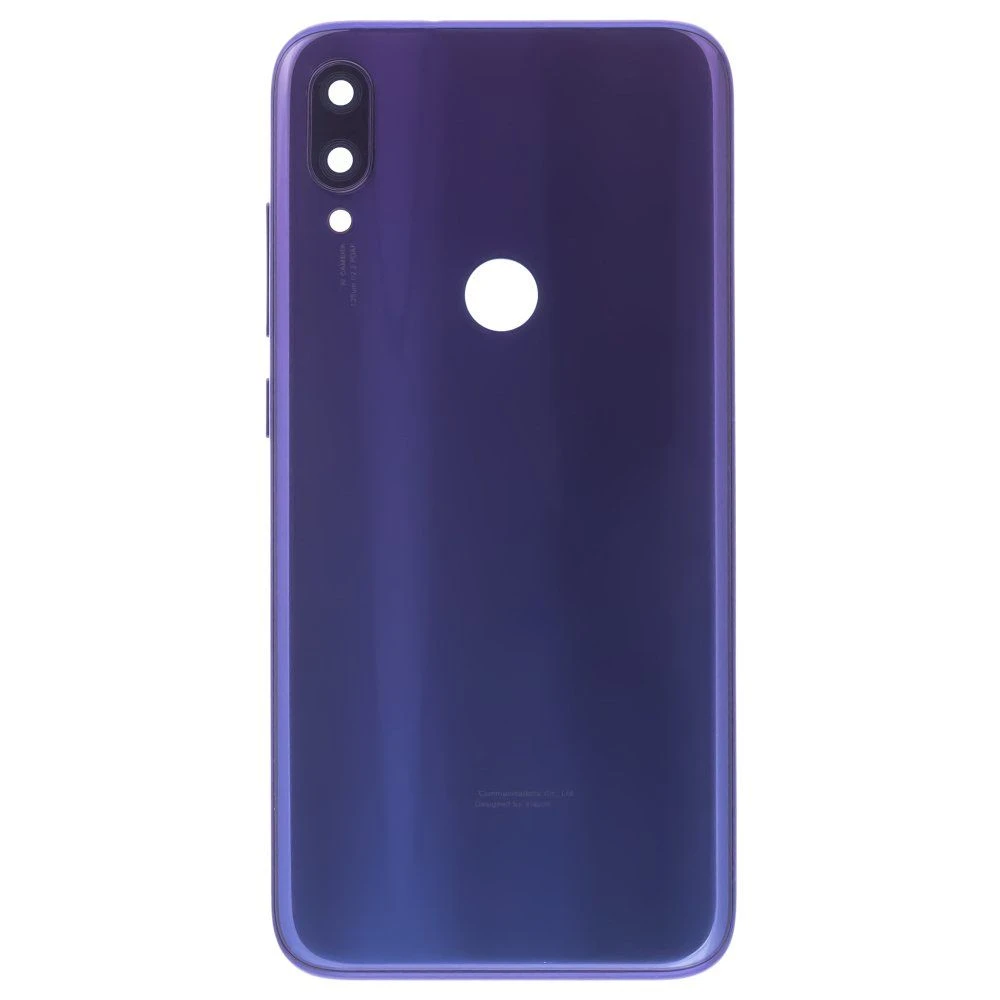 Задняя крышка для Xiaomi Mi Play (M1901F9E) (синий) (в сборе со стеклом камеры)